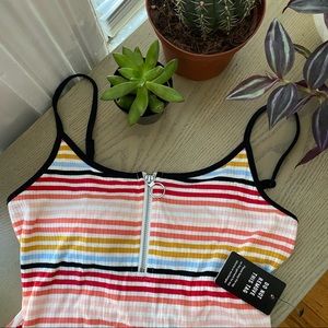 NWT Express Striped Bodysuit Size S🌟